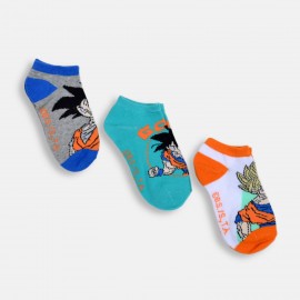 Calcetines	 Pack 3 calcetines tobilleros "DragonBall Z"