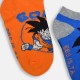 Calcetines	 Pack 3 calcetines tobilleros "DragonBall Z"