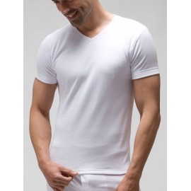 Camisetas y Pantalones	 Camiseta interior cuello pico para hombre de Rapife
