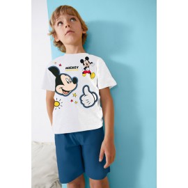 Pijamas y Batas	 Pijama infantil niño "Mickey" de Talamán