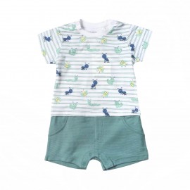 Bebé Niño	 Pijama rayas para bebé de Losan
