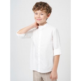Camisas	 Camisa M/L cuello mao para niño de Mayoral