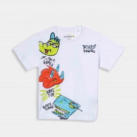 Camisetas y Polos	 Camiseta niño manga corta "Dinosaurios" Losan