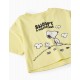 Camisetas y Polos	 Top Crop "Snoopy" para niña de Zippy