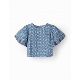 Blusas y Camisas	 Blusa M/C estampado fantasía para niña de Zippy
