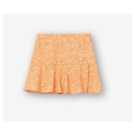 Faldas y Shorts	 Falda pantalón de flores para niña de tiffosi