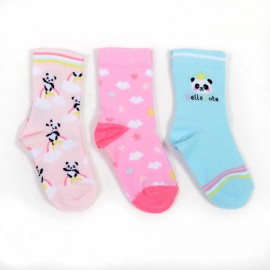 Pack 3 calcetines fantasía para bebé