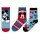 Calcetines	 Pack 3 calcetines infantil niño "Mickey"