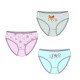 Pack 3 bragas "Bambi" infantil niña Sun City