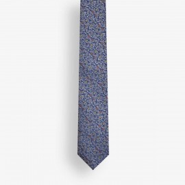 Corbata para hombre con serigrafía "Flores" de Salinero