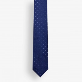 Corbata para hombre con serigrafía de "Topos" de Salinero