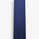 Corbata para hombre con serigrafía de "Topos" de Salinero
