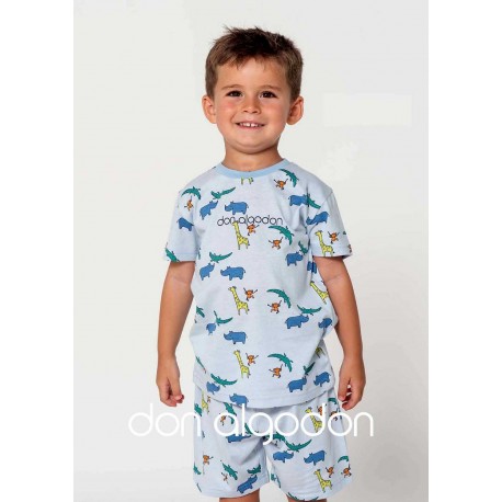 Pijama Inf. niño "Dinosaurio" de Don Algodón