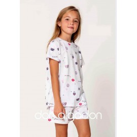 Pijama para niña de Don Algodón