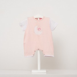 Bebé Niña	 Pijama pelele "Luna" para bebé de Rocho-Kinanit