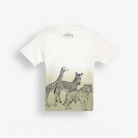 Camiseta niño m/corta "Animales" Losan