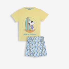 Pijama niño m/corta "Snoopy"