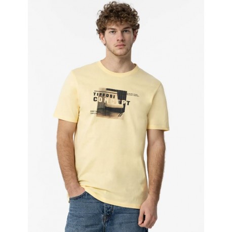 Camiseta con serigrafía M/C para hombre de Tiffosi