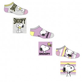 Pack de 3 calcetines "Snoopy" de Sun City