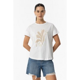Camiseta relieve para mujer de la marca Tiffosi