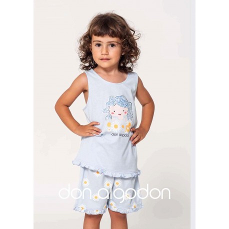 Pijama Inf. niña "Muñeca" de Don Algodón