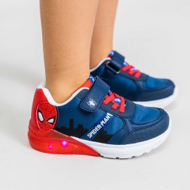 Deportivas "Spiderman" con luces para niño