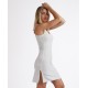 Mujer	 Vestido tirantas lurex para mujer