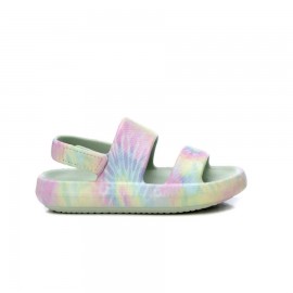 Zapatos	 Sandalia de goma multicolor para niña de XTi