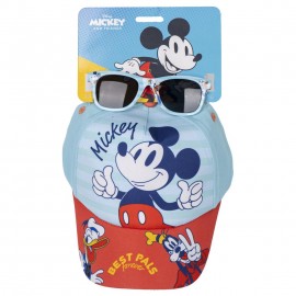 Complementos	 Pack de gorra + gafas Mickey de Cerdá