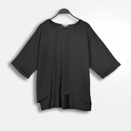 Mujer	 BLUSA MUJ. M/FRANCESA T: M-2XL