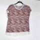 Mujer	 BLUSA MUJER M/C COMB. T: M-XXL