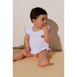 Camiseta con volante para bebé de Ysabel Mora