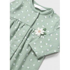 Pijama pelele flores para bebé de Mayoral