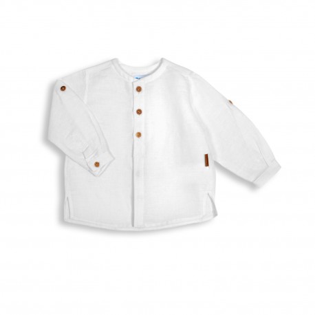 Niño	 CAMISA INF/O BOTONES T:9M-6A