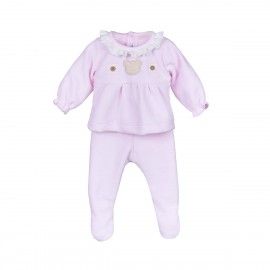 Bebé Niña	 Pijama pelele para bebé niña de Calamaro