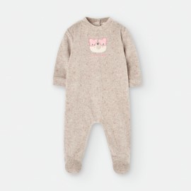 Pijama tundosado para bebé niña de Waterlemon