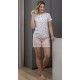 Pijama mujer m/corta flores Muslher