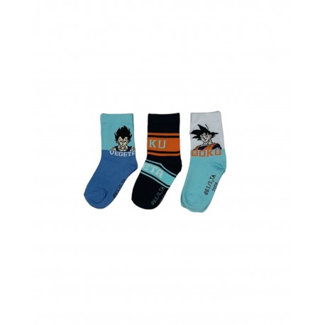 Calcetines	 Pack 3 calcetines Dragon Ball