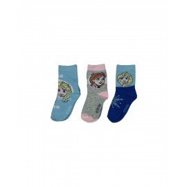 Pack 3 calcetines Frozen niña