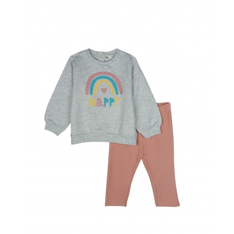 Conjuntos	 Conjunto niña "Happy" de Street Monkey