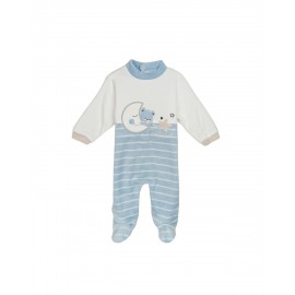 Bebé Niño	 Pijama pelele "luna" para bebe´