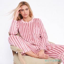 Pijamas	 Pijama rayas mujer de Muydemi