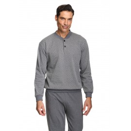 Pijamas	 Pijama botones para hombre