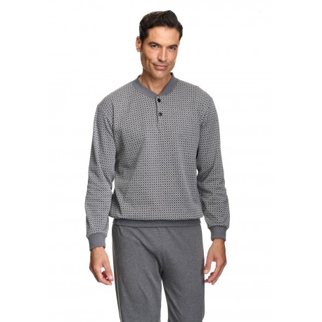 Pijamas	 Pijama botones para hombre