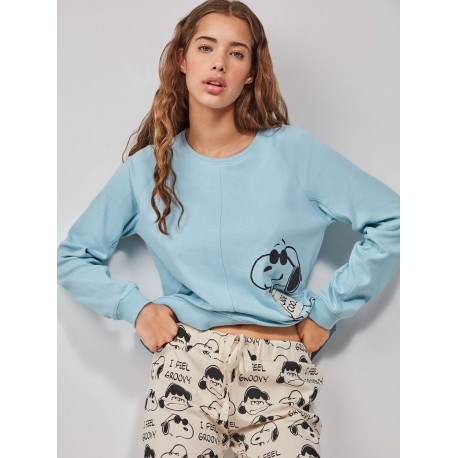 Pijamas	 Pijama para mujer Snoopy de Gisela