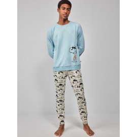 Pijamas	 Pijama hombre Snoopy de Gisela