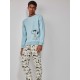 Pijamas	 Pijama hombre Snoopy de Gisela