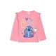 Camisetas y Polos	 Camiseta con volante "Lilo y Stich"para niña