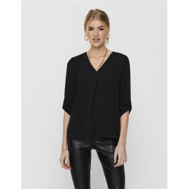 Mujer	 Blusa cuello pico mujer de Only