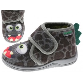 Zapatillas	 Zapatilla velcro "dinosaurio" para niño